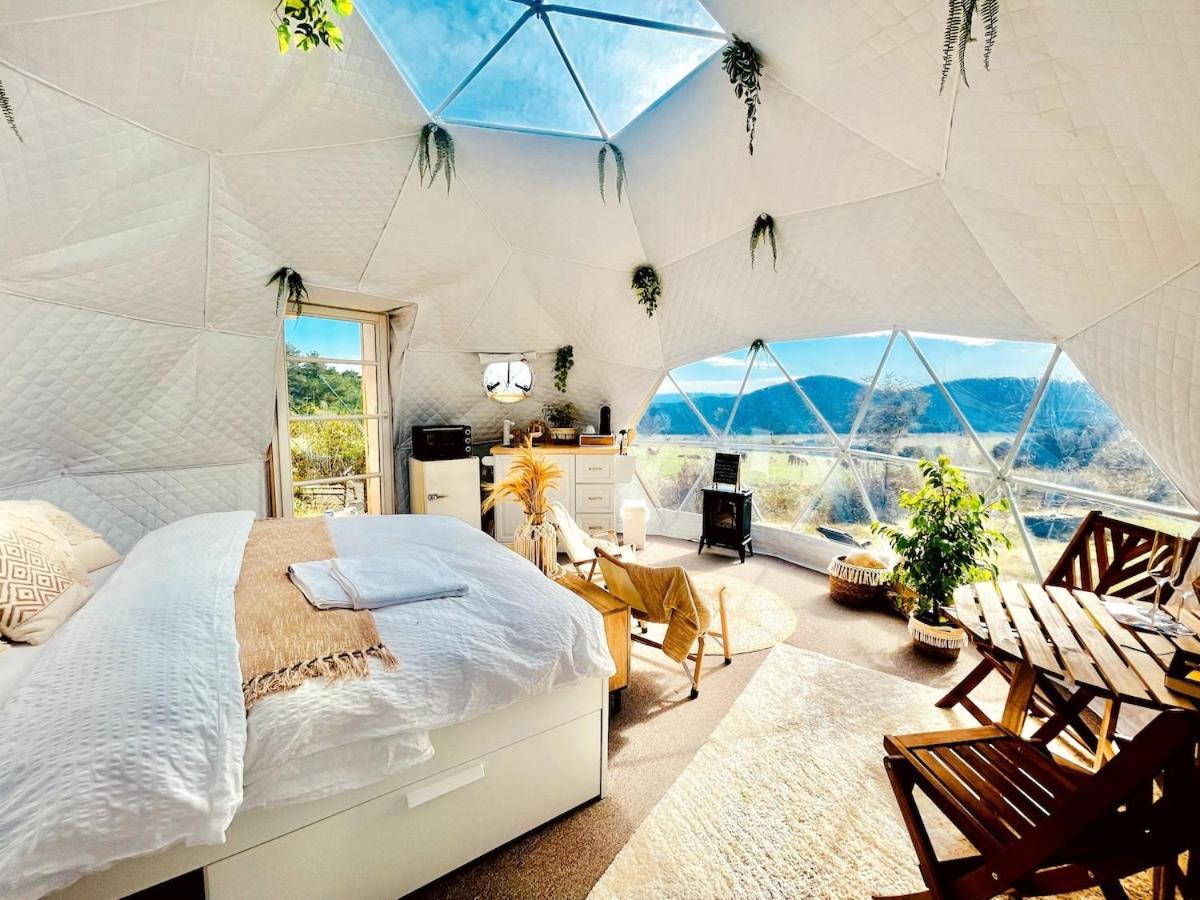 Glamping Hohe Wand - Zelt Mit Sternenfenster Und Whirlpool Hotel Maiersdorf Kültér fotó