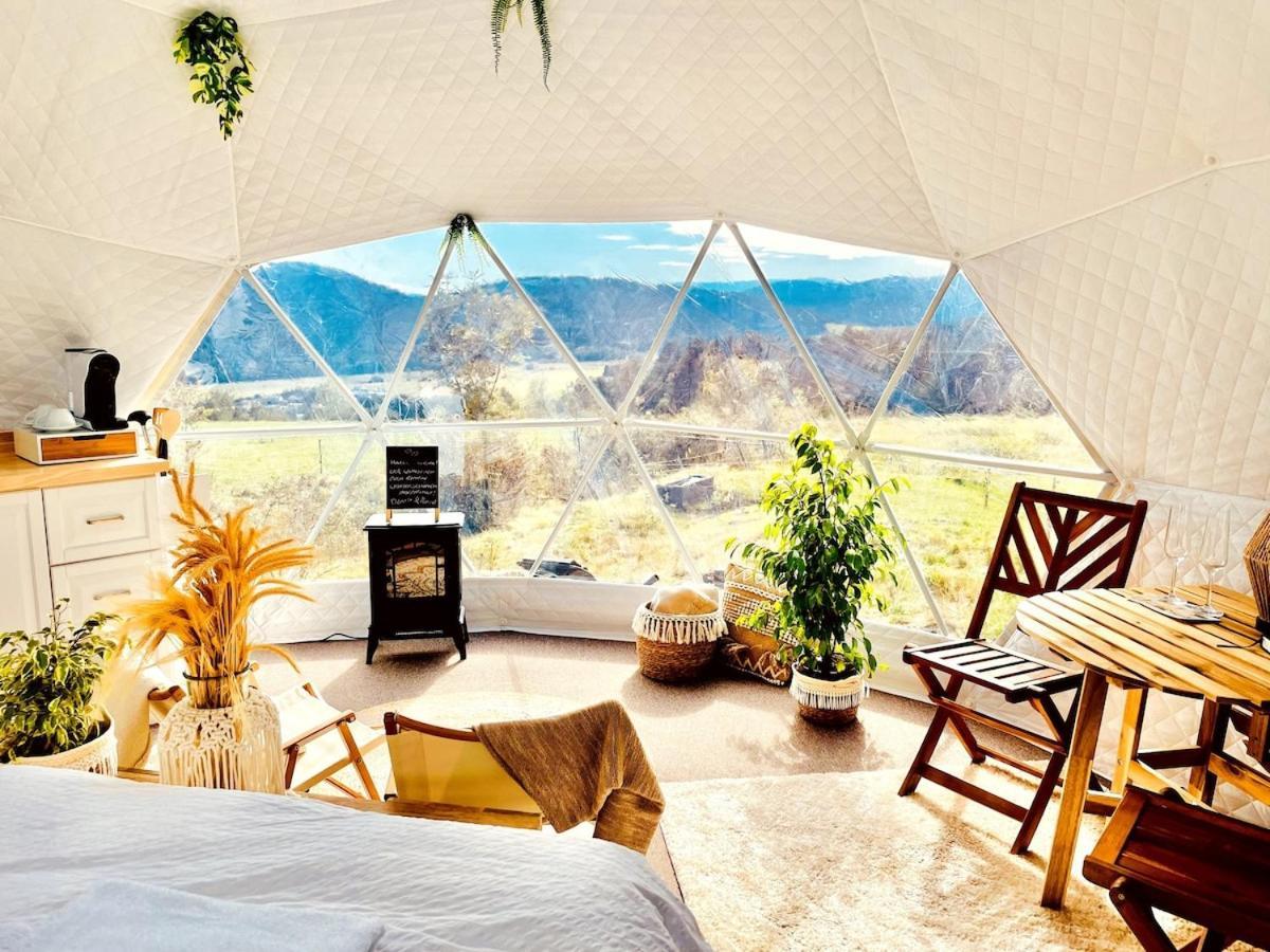 Glamping Hohe Wand - Zelt Mit Sternenfenster Und Whirlpool Hotel Maiersdorf Kültér fotó