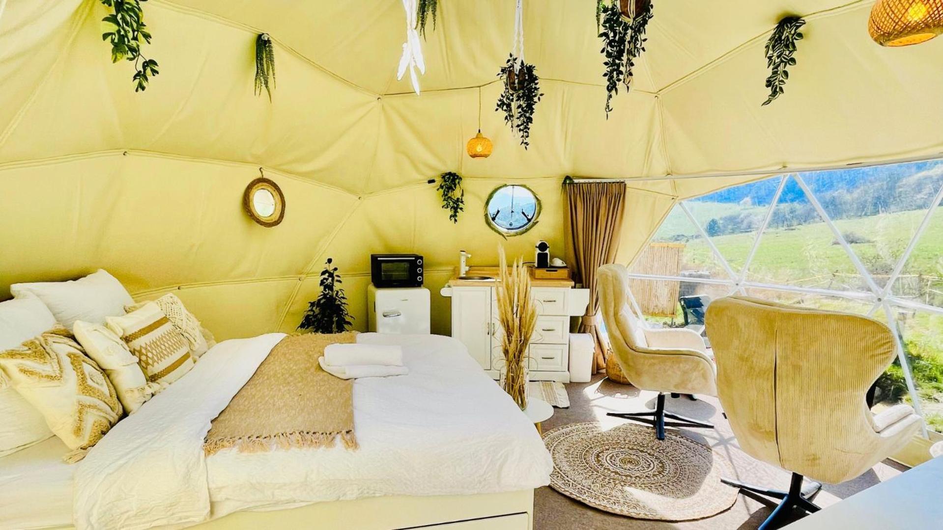 Glamping Hohe Wand - Zelt Mit Sternenfenster Und Whirlpool Hotel Maiersdorf Kültér fotó
